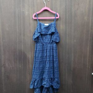 Navy Blue lacey sundress  Size M  7/8  The Children's Place
